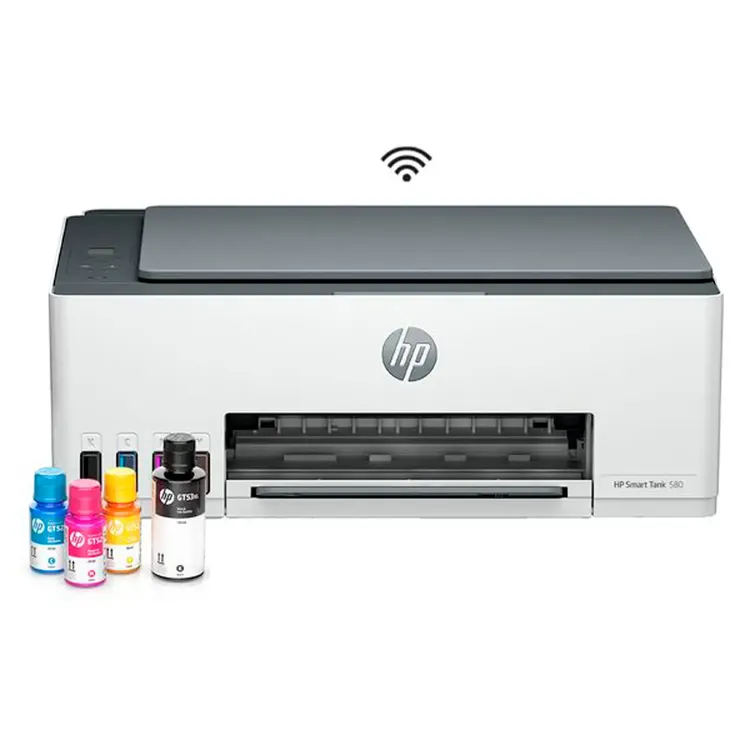 Impresora Multifuncional HP Smart Tank 580 WiFi Hg - Blanco