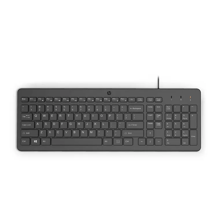Teclado HP Alámbrico 150 Basic Negro